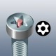 Отвёртка TX 25 x 100 мм с отверстием TORX BO серия 367 Wera WE-138263