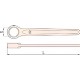 Ключ накидной прямой односторонний 41 искробезопасный сплав BeCu 156-41, HORTZ