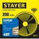 Диск пильный по дереву Expert, 200 x 32/30 мм, 48T, точный рез STAYER 3682-200-32-48_z01