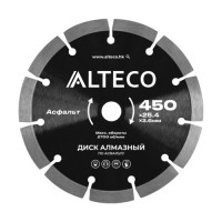 Диск алмазный по асфальту 450*25,4 ALTECO, шт