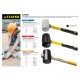 Киянка резиновая чёрная 450 г Professional STAYER 2054-65