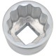 Головка, 1, 46 мм, торцевая, 12-гранная, GARWIN PRO, 610775-46