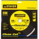 STAYER Clean Cut, 230 мм, (25.4 мм, 5 х 2.4 мм), сплошной алмазный диск, Professional (3665-230_z01)
