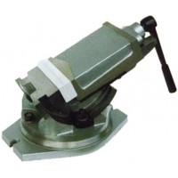 Тиски станочные двухповоротные 125 с закрытым винтом