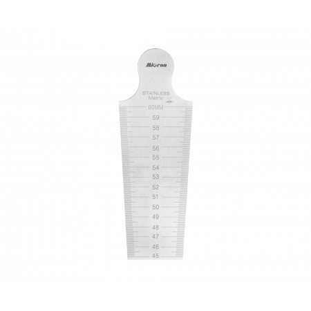 Шаблон сварщика WG 13 (45-60мм) нержавеющая сталь Микрон