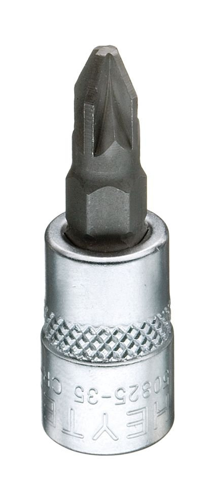 Головка торцевая с вставкой-битой Pozidriv 1/4 PZ2 x 36 мм 50825-35 HE-50825350283