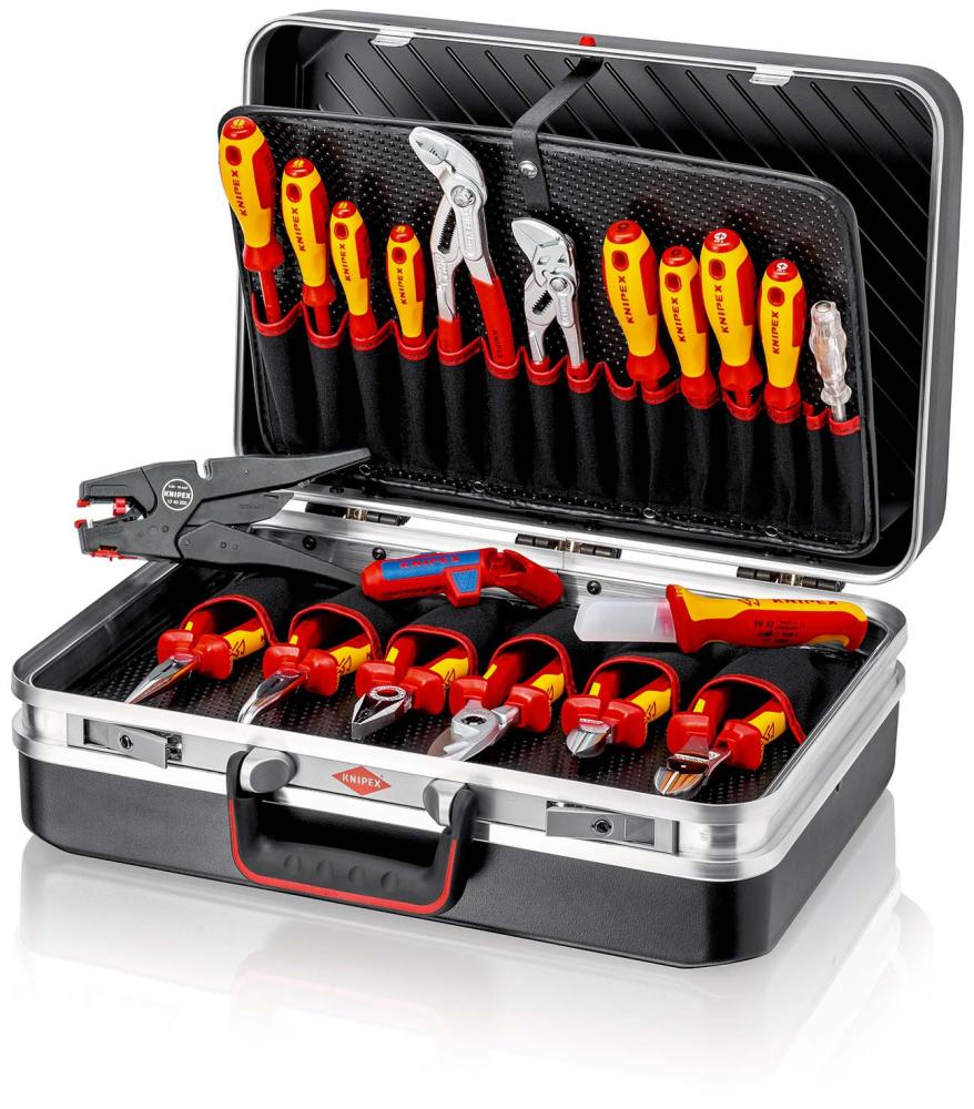 Чемодан с инструментальный 20 пр. Vision24 Electro KN-002120