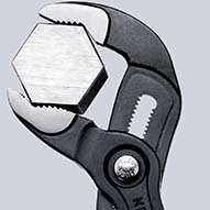 Клещи переставные 300 мм, зев 70 мм, хром, 2-комп ручки COBRA KN-8705300