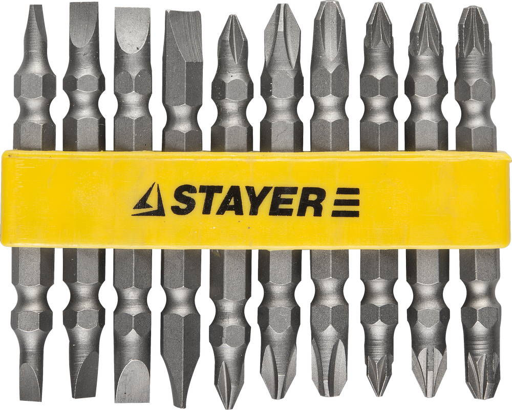 Набор двусторонних бит 10 шт STAYER 2605-H10_z01
