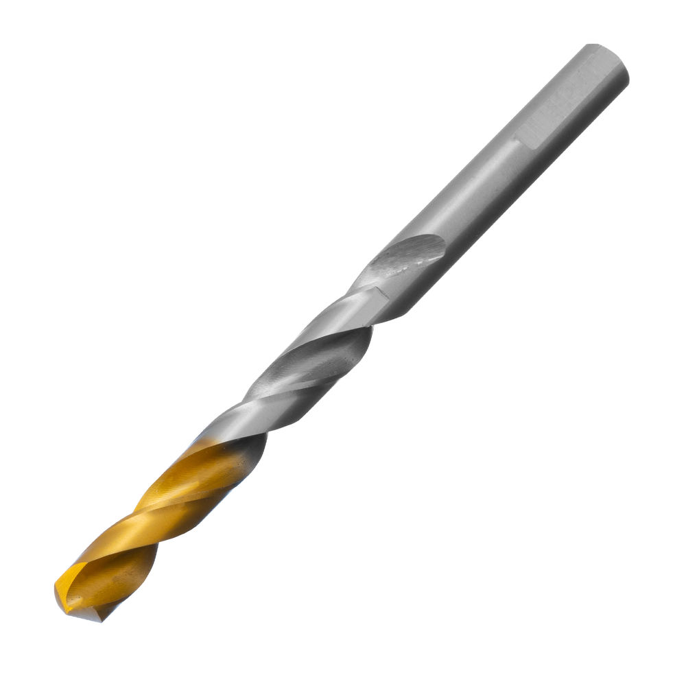 Сверло спиральное по металлу 8,5 x 117 мм, Р6М5, Golden Tip Denzel (718240)