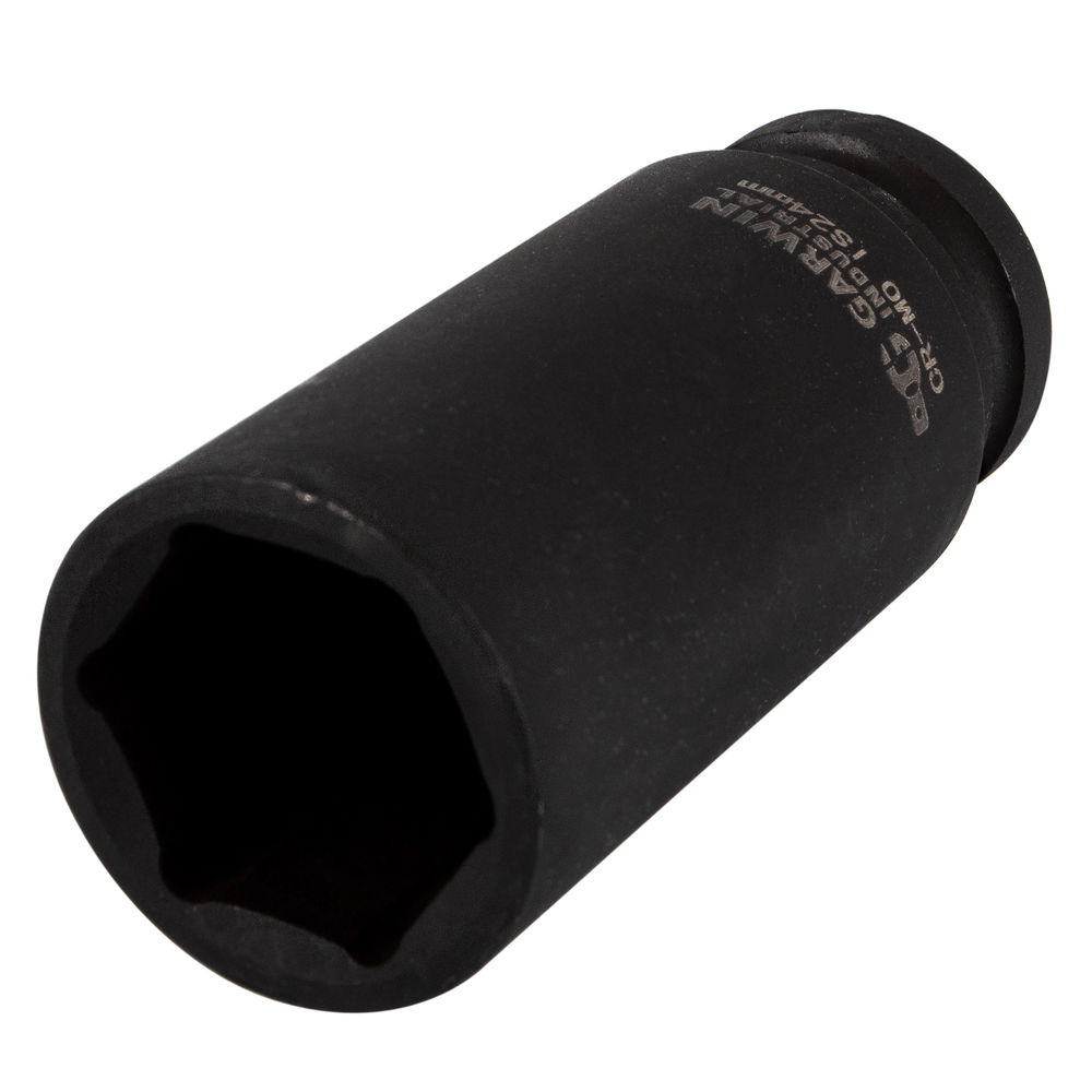 Головка торцевая 6-гранная ударная глубокая 27 мм, 1/2 GARWIN PRO 620272-27
