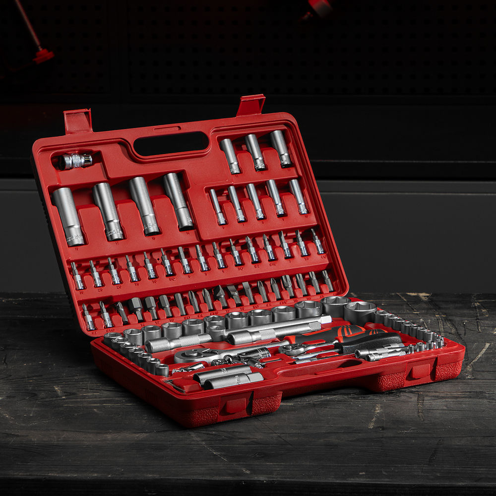 Набор инструментов, 1/4, 1/2, 94 предмета Matrix