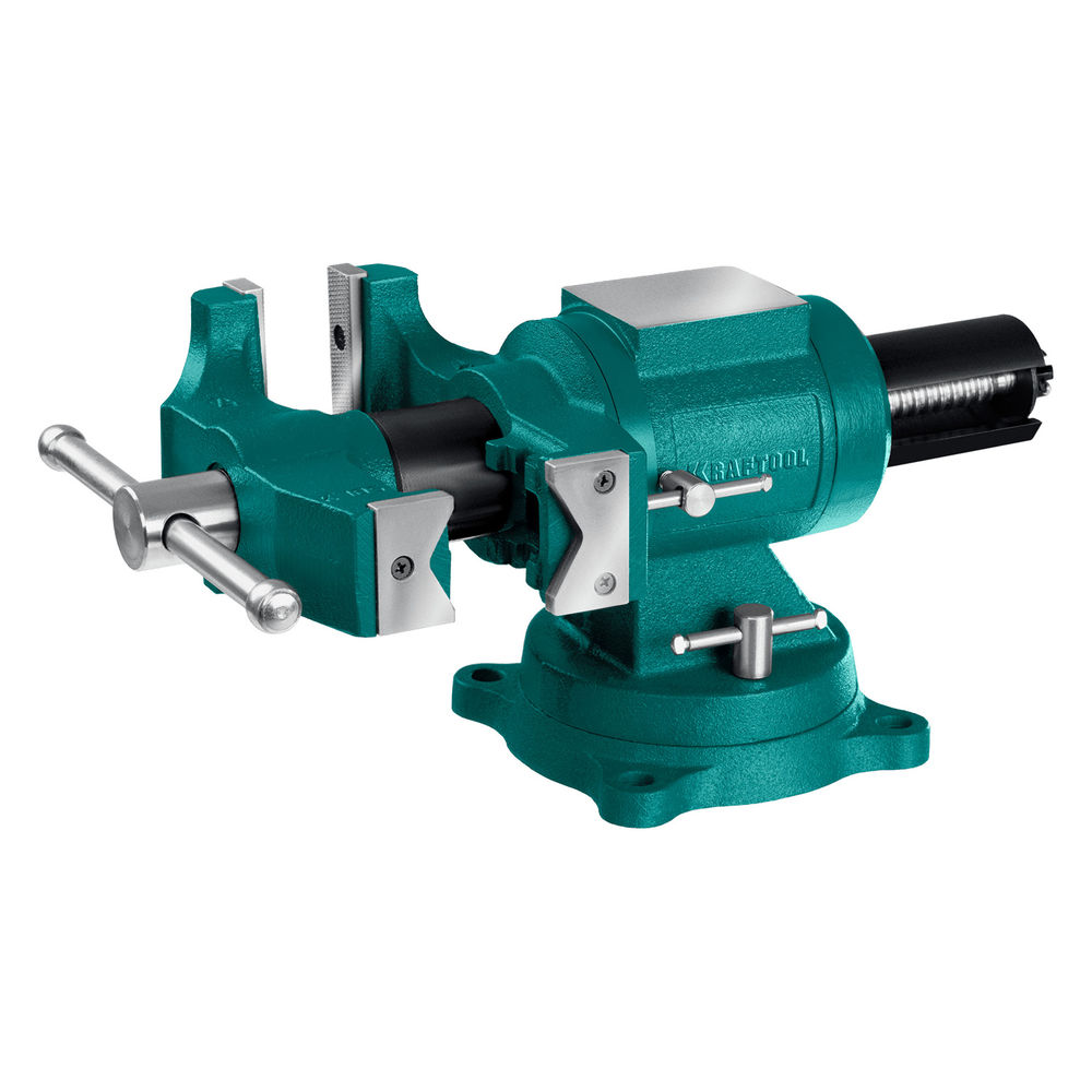 Тиски слесарные 125 мм чугунные 3D Multi-Purpose KRAFTOOL 32706-125
