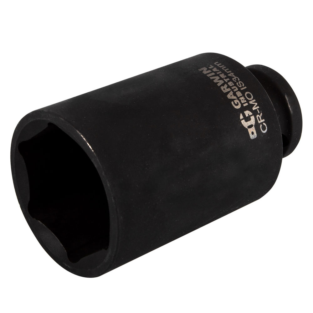 Головка торцевая 6-гранная ударная глубокая 1/2 34 мм GARWIN PRO 620272-34