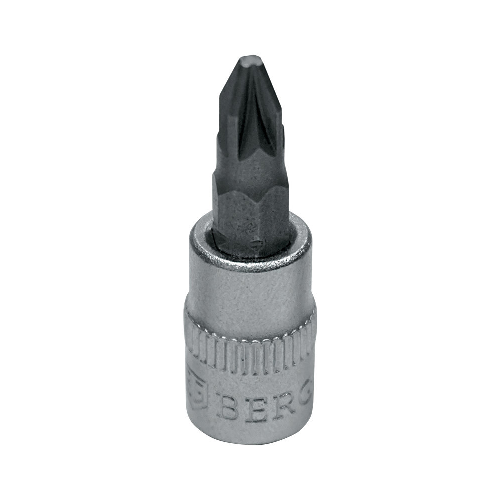 Бита-головка 1/4 Pozidriv PZ1 BERGER BG2195