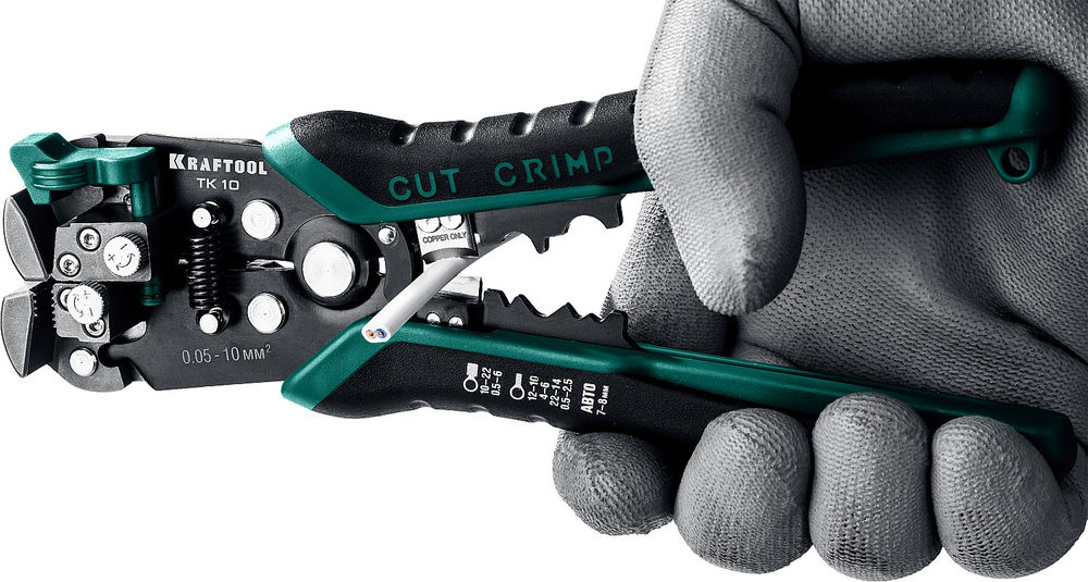 Автоматический стриппер TK-10, 0.05–10 мм? KRAFTOOL 22639