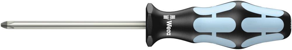 Отвёртка крестовая PH 0 x 60 мм нерж. серия 3350 PH Wera WE-032020