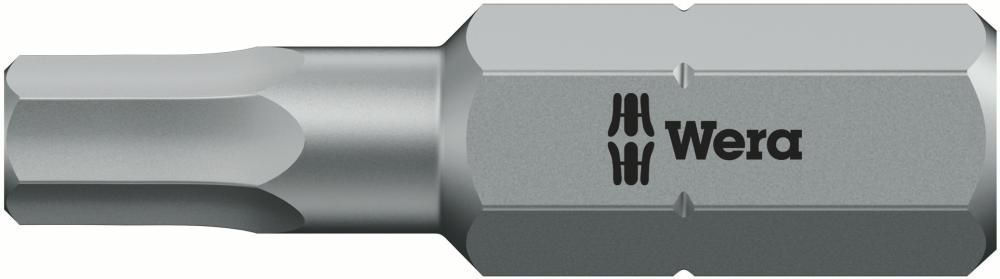 Бита с внешним шестигранником 1.5 x 25 мм 1/4 C6.3 Hex-Plus серия 840/1 Z Wera WE-056303