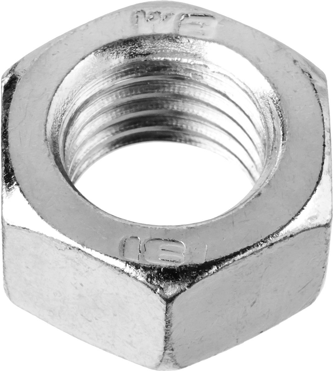 ЗУБР ГОСТ 5927-70, кл. пр. 6, M3, цинк, 5 кг, шестигранная гайка (303550-03)