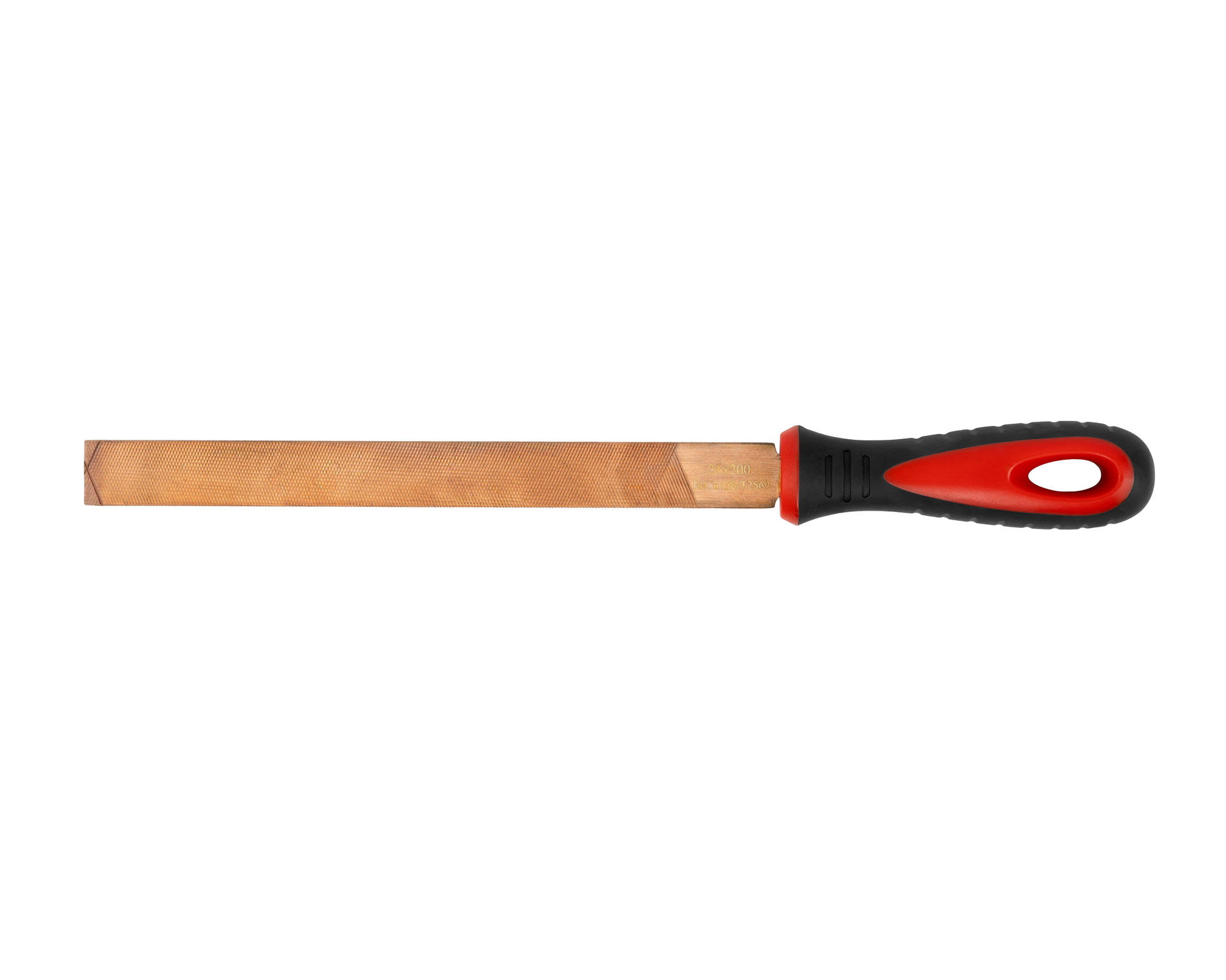 Напильник плоский 21х200мм BeCu искробезопасный 217-1004, HORTZ