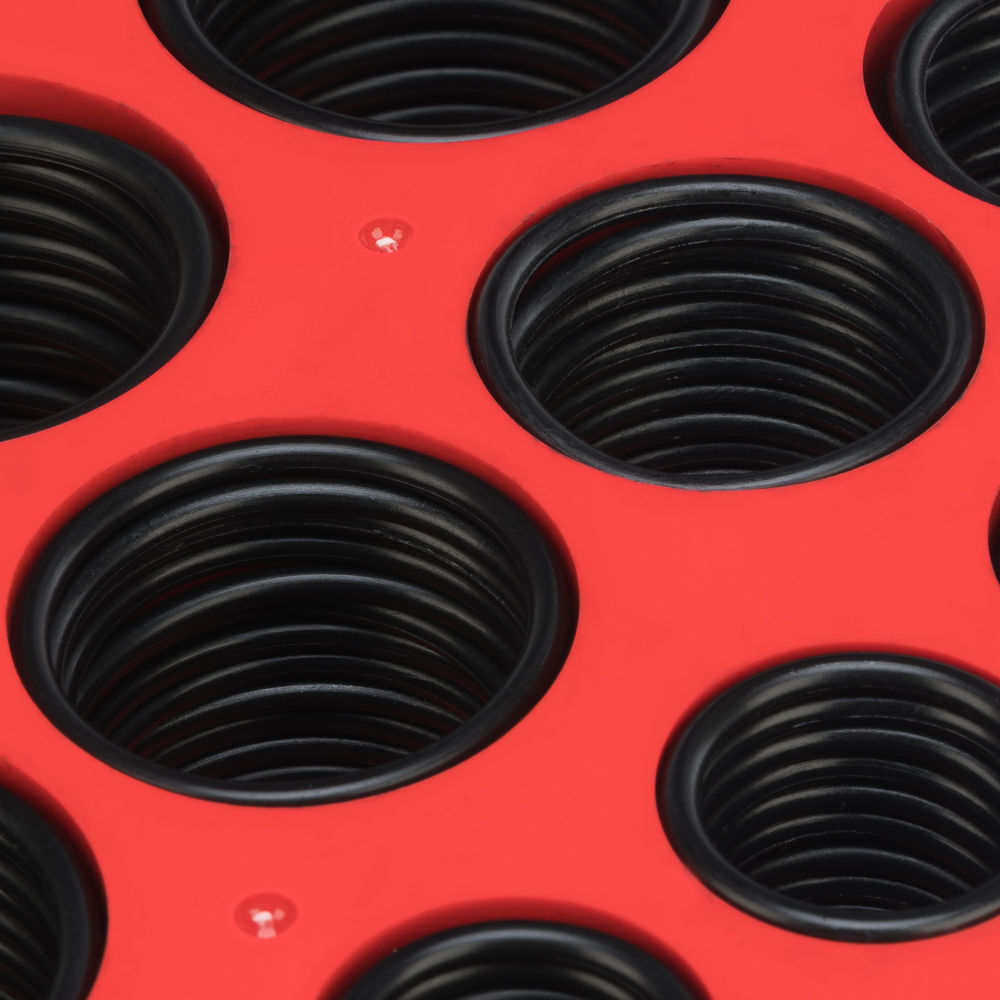 Набор резиновых уплотнительных прокладок, D 7-53 мм, 406 предмета Сибртех (47597)