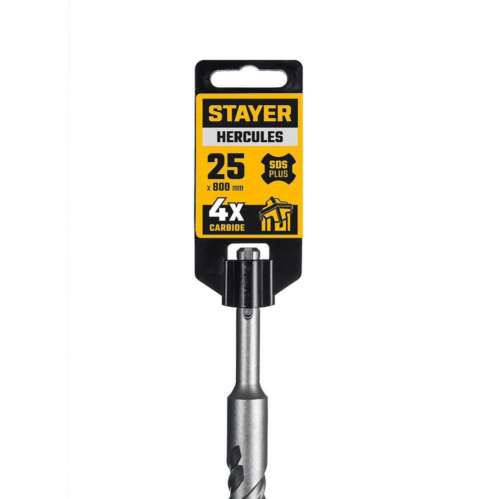 Бур SDS-plus HERCULES-4Х STAYER 25x800 мм 29290-800-25  