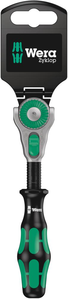 Трещотка 1/4 x 152 мм 72 зубца Zyklop Speed SB серия 8000 A Wera WE-073260