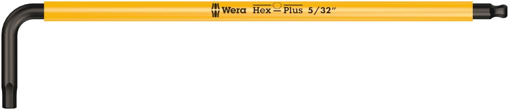 Г-образный ключ 5/32 x 137 мм с шаром Multicolour серия 950 SPKL Wera WE-022633