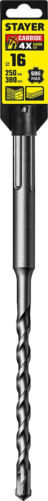 Бур SDS-max Professional Hercules-4Х STAYER 16x250/380 мм 29370-250-16  