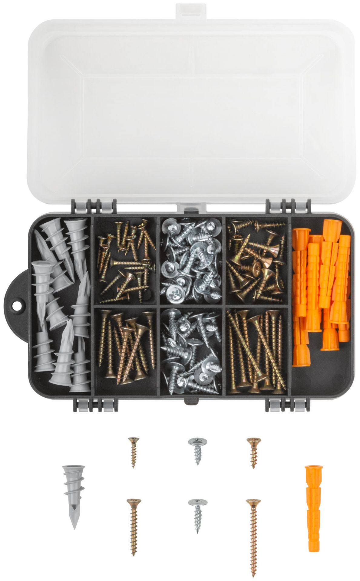 Набор крепежа универсальный 278 шт.