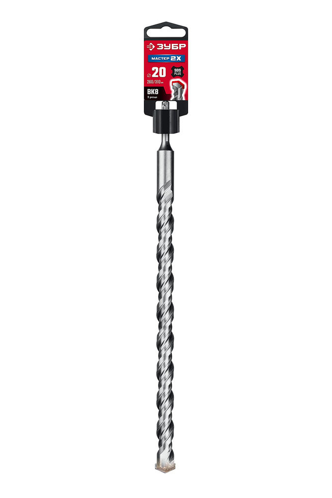 Бур SDS-plus Мастер-2Х 20 x 310 мм ЗУБР 29315-310-20_z01