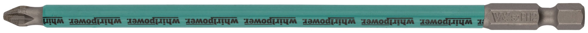 Биты WP, сталь S2, с насечкой, Профи, 150 мм PH2, 10 шт. (57573)