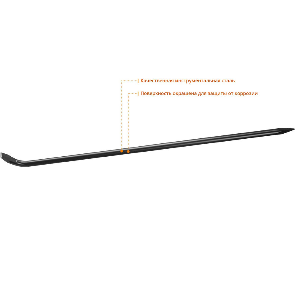 Монтажный лом 1300 мм d 25 мм СИБИН 2183-13