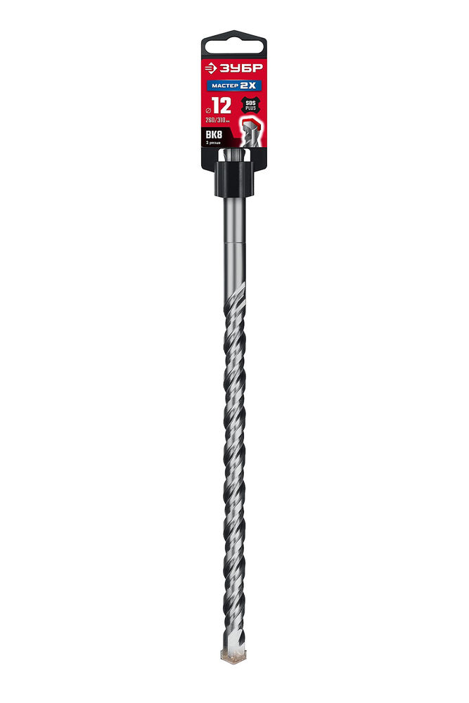 Бур SDS-plus Мастер-2Х 12 x 310 мм ЗУБР 29315-310-12_z01