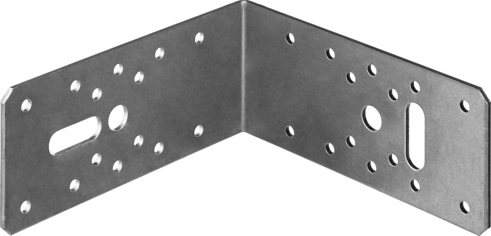 Крепежный уголок 65 x 145 x 145 x 2.5 мм цинк ЗУБР УК-2.5 31012-145