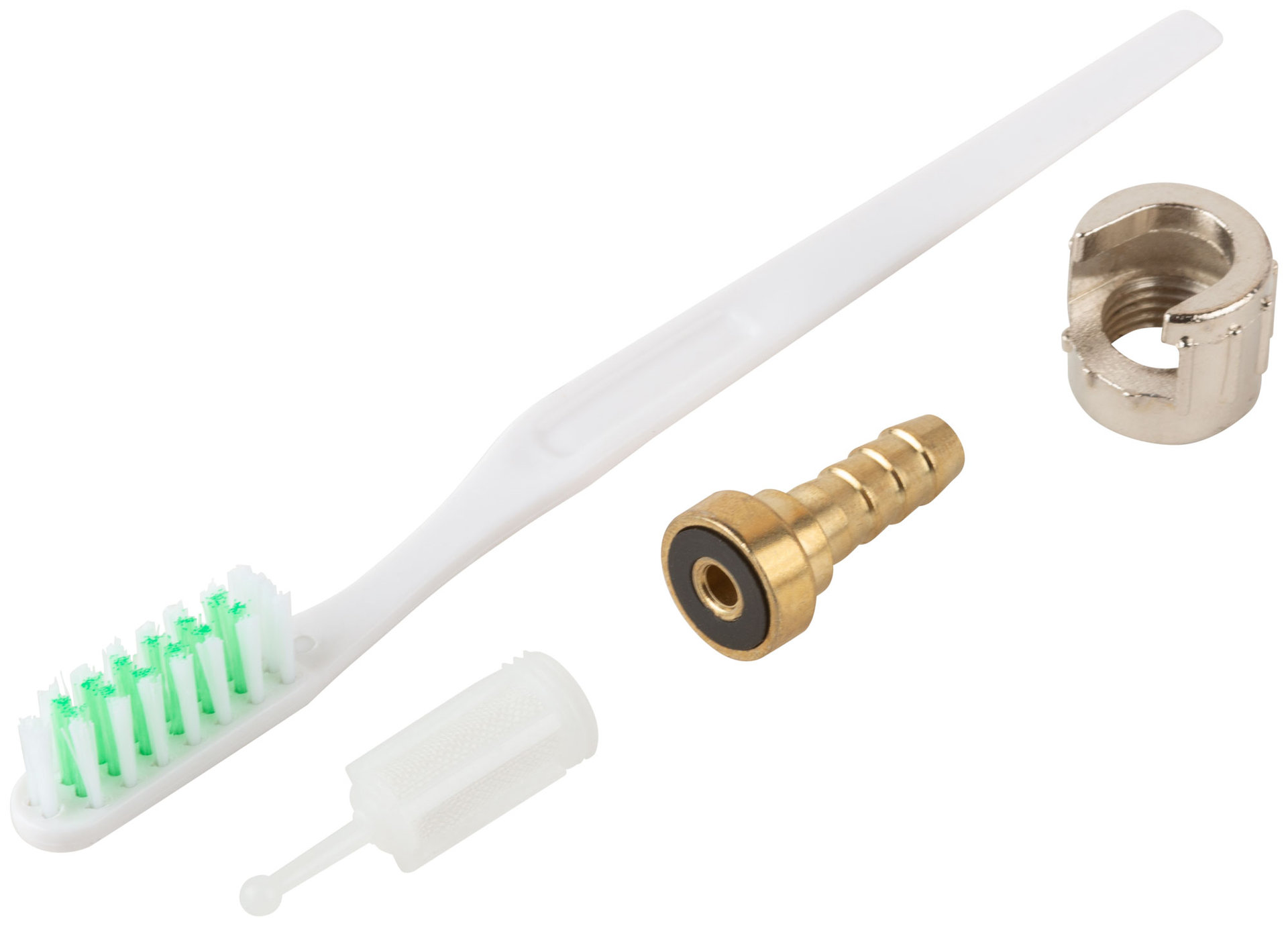 Краскопульт пневматический HVLP для точных работ, c верхним пластиковым бачком 150 мл, 0.8 мм (81006)