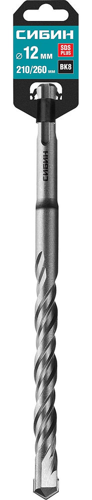 Бур SDS-plus 12 х 260 мм СИБИН 29312-260-12