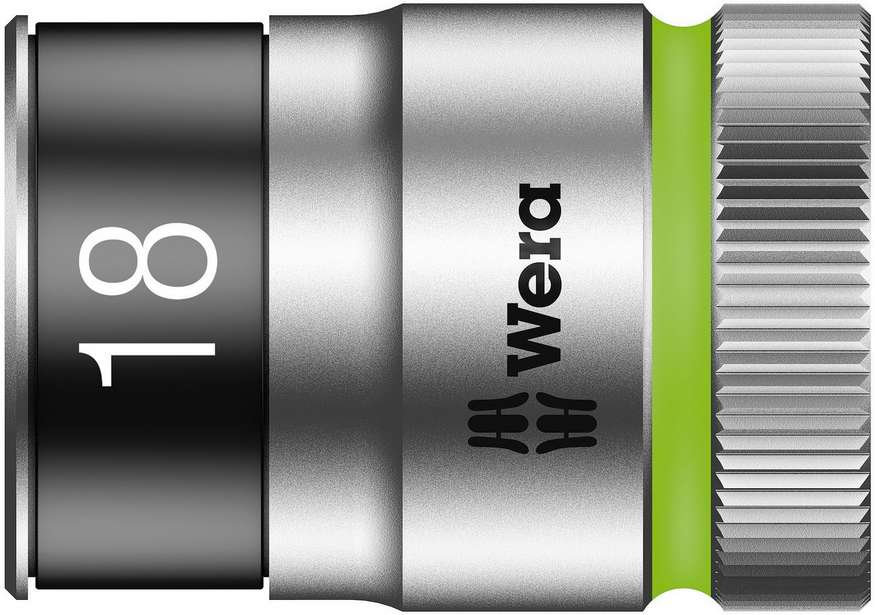 Головка торцевая 6-гранная Zyklop 1/2 с фиксацией 18 x 37 мм Wera 8790 HMC HF WE-003738