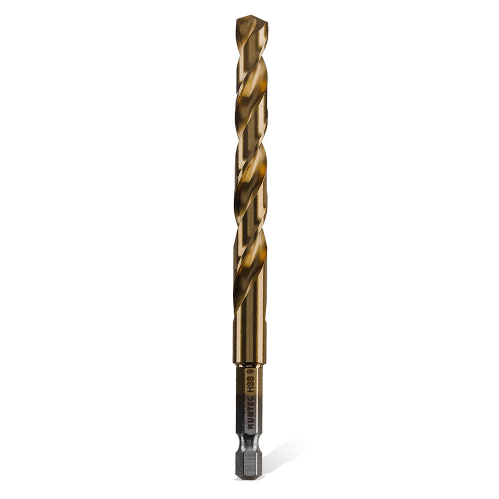 Сверло по металлу Runtec HSS-TiN 9 x 125мм HEX 1/4 RUNTEC RT-DS9
