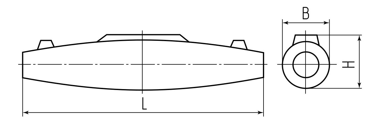 Муфта кабельная заливная соединительная МКС-3 (КВТ) (102649)