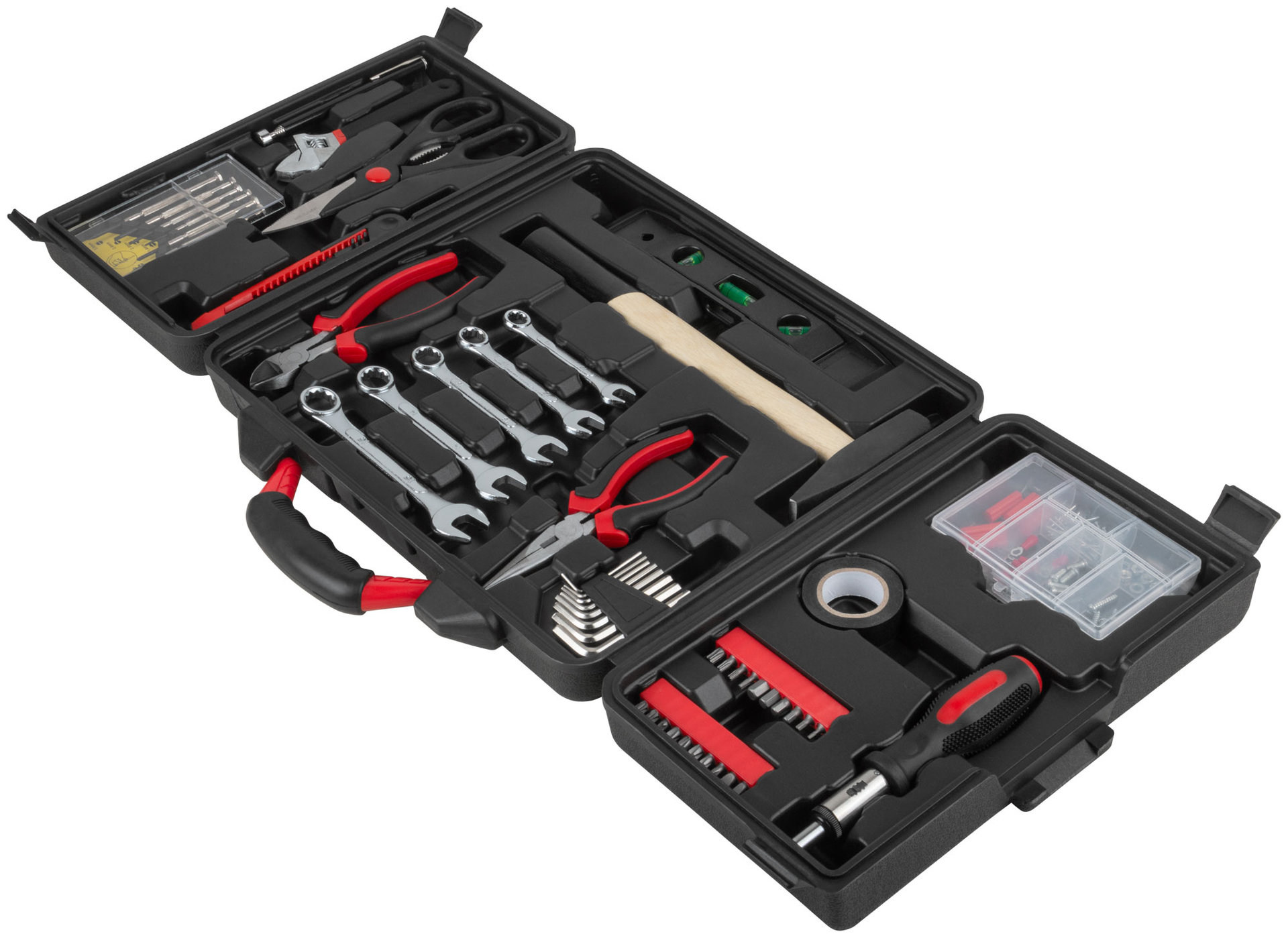 Набор инструмента 140 шт., пластиковый чемодан