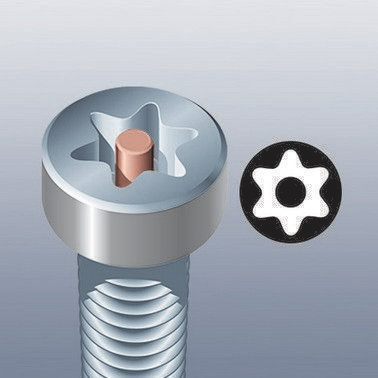 Бита TORX с отверстием 1/4 E6.3 TX27 x 89 мм Wera 867/4 Z TORX BO WE-060057