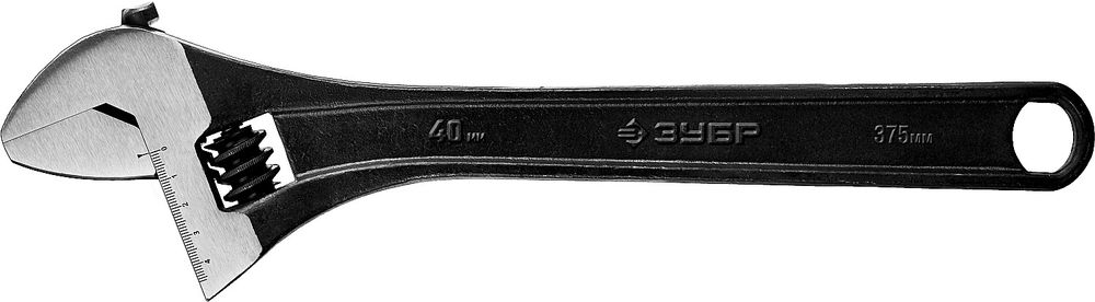 Ключ разводной 375/40 мм (27251-37) ЗУБР