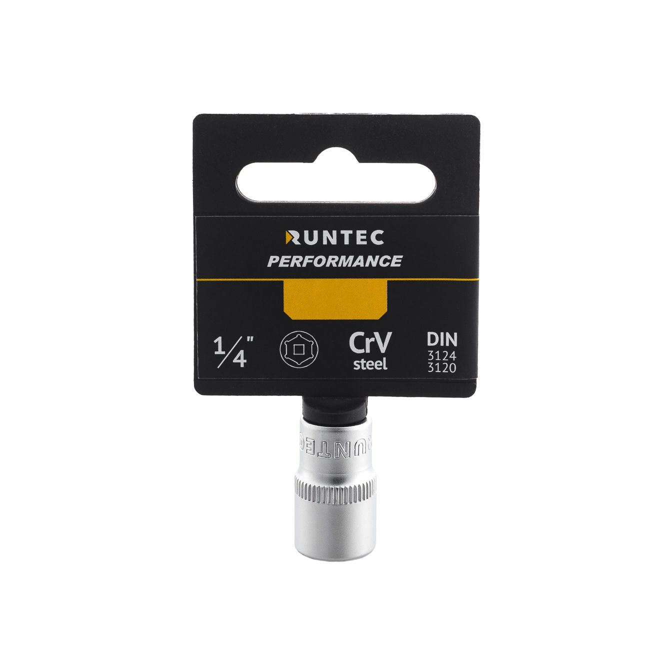 RUNTEC RT-H14S7 Головка торцевая RUNTEC CrV, 6PT, 1/4, 7 мм (RT-H14S7)