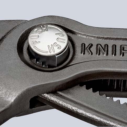 Клещи переставные 300 мм, зев 70 мм, хром, 2-комп ручки COBRA KN-8705300