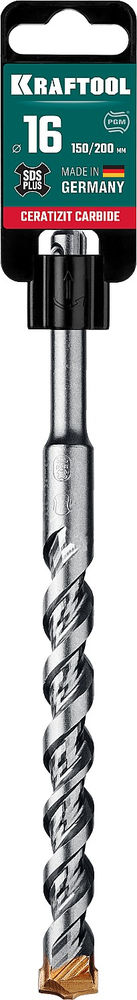 Бур 16 х 200 мм SDS-plus Cerazit Carbide KRAFTOOL 29320-210-16