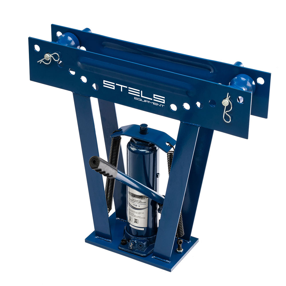 Трубогиб гидравлический, 1/2-2, 12 т, в комплекте с башмаками Stels (18116)