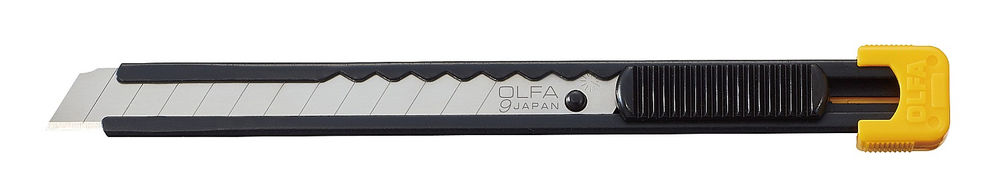 Нож с выдвижным лезвием 9 мм OLFA OL-S