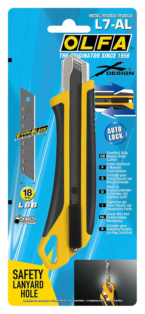 Нож Autolock 18 мм OLFA OL-L7-AL