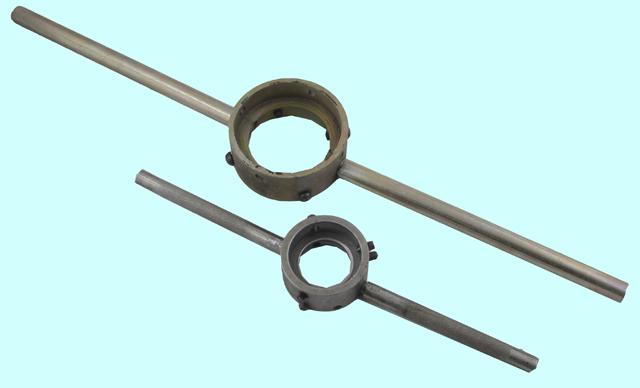 Плашкодержатель d 90/105мм (М45-М62, G1 1/2- G2) двухстор. покр. цинк